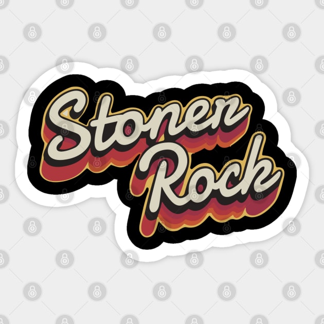 STONER ROCK Sticker by ohyeahh